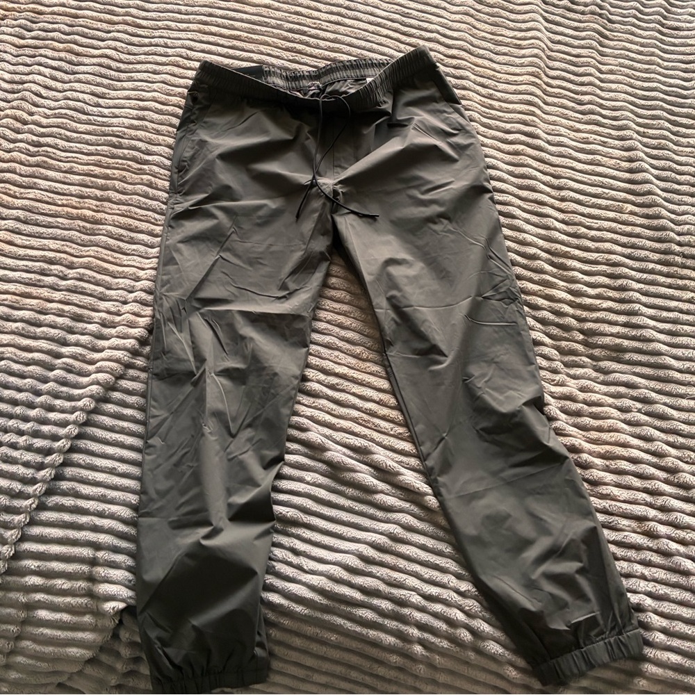 Banana Republic Steel Gray Jogger Track Pants NWT